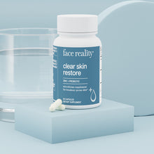 Load image into Gallery viewer, Face Reality | Clear Skin Restore Supplement 60 Capsules
