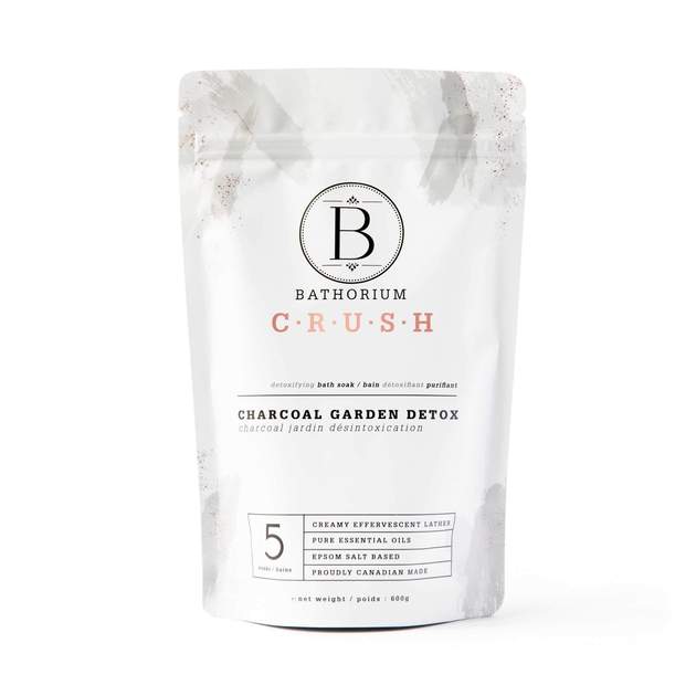 Bathorium | Bath Crush - Charcoal Garden Detox